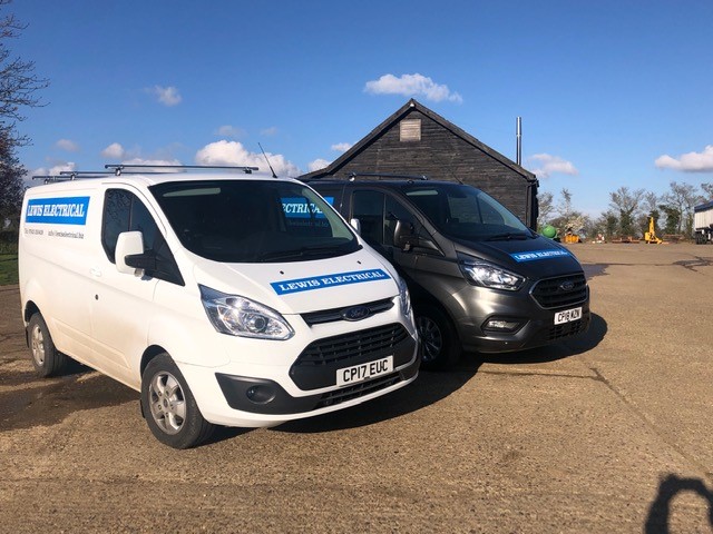 Lewis Electrical new vans